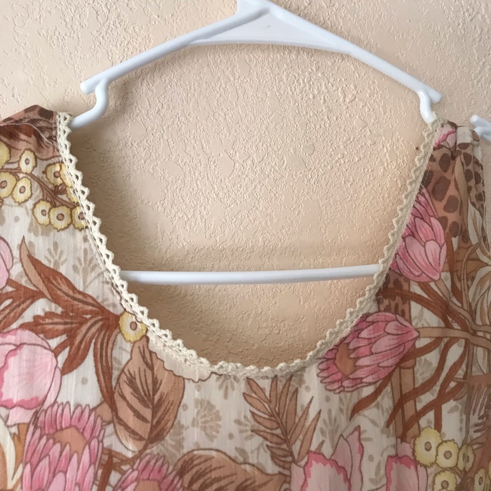 Spell & The Gypsy Collective Maxi Sundress Cream - Picture 11 of 16